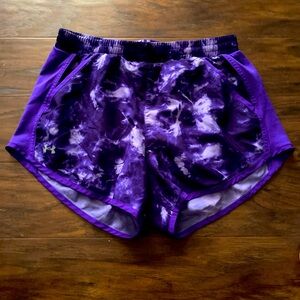 Girls Under Armor running shorts